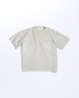 Anachronorm PIGMENT DYED POCKET S/S T-S BEIGE