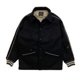 Dry Bones Solid Piping Car Coat