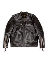 Y'2 Leather Lightweight Vintage Horsehide Single Riders Jacket (PR-64)