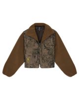 Brain Dead x South2 West8 Fleece Sleeve Tenkara Short Jacket