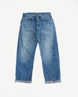 Warehouse Lot 2nd-Hand 1105 - 12oz Used Washed Indigo Denim