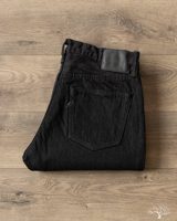 Pure Blue Japan XX-019-BK 14oz Double Black Relaxed Tapered Selvedge Denim