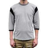 Loop & Weft Recycled Supima Cotton Q/S Crewneck Tee