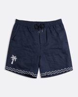 Far Afield Palm Appliqué House Short