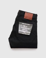 Hiroshi Kato 10.5oz Black Stretch Selvedge Denim