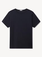 Buck Mason Dress Navy Japanese Cool Cashmere Knit Tee