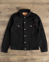 Iron Heart IHJ-86-BLK - 14oz Selvedge Denim Modified Type III Jacket