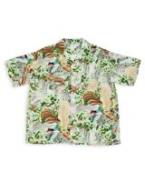 OrSlow Peacock Garden Hawaiian Shirt