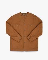 Iron Heart 13.5oz Duck Collarless Chore Jacket