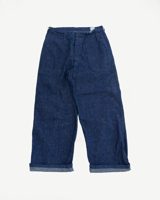orSlow 01-V5130-81K - US Navy Denim Wide Fit Selvedge Utility Pants