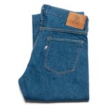 Pure Blue Japan GRE-003 Regular Straight 14oz Greencast Indigo Selvedge Denim