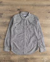 Flat Head FN-SCW-003L - 5oz Chambray Western Shirt