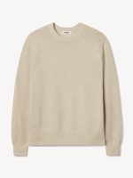 Buck Mason Heather Oat Wool Hemp Traveler Crew
