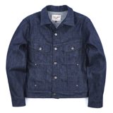 Freenote Cloth High Low 11 Ounce Memphis Blue Denim Jacket