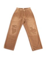 Vintage Heavy Extra Baggy Repaired Jean