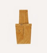 Drake's Corn Cotton Corduroy Games Trousers