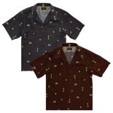 Dry Bones Short Sleeve Print Open Shirt