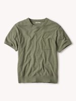 Buck Mason Lichen Cotton Loop Terry Tee