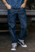 Hiroshi Kato The Barrel Classic Straight Natural Slub Indigo
