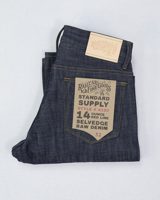 Railcar Fine Goods Rebels X130 Modern Straight Leg 14 Oz Classic Indigo Selvedge