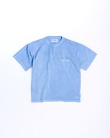 Anachronorm PIGMENT DYED POCKET S/S T-S BLUE