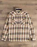 Flat Head FN-SNW-014L - Flannel Check Western Shirt