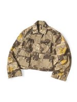 Kapital 綿ヘリンボン PECKISH チョコチップカモ柄 ARMY-JKT(short)