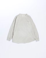 Anachronorm PIGMENT DYED POCKET L/S T-S BEIGE