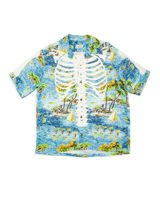 Kapital Rayon KAMEHAMEHA BONE Aloha Shirt