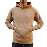 Okayama Denim OD+LW Kakishibu SZ Vintage Pinborder Knit Hooded Sweatshirt