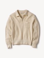 Buck Mason Sand Dollar Seafarer Cotton Quarter-Zip