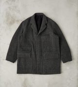 Taiga Takahashi T.T Lot. 405 Atelier Coat - Herringbone Tweed