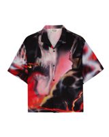 Brain Dead x Magic: The Gathering Miren, The Moaning Well Button Up