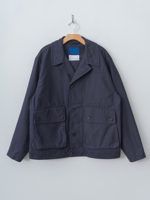 Document Sulfur-Dyed Back Satin Big Pocket Jacket