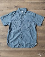 orSlow Short-Sleeve Chambray Work Shirt