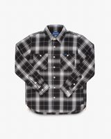 Iron Heart 9oz Selvedge Flannel Check Work Shirt