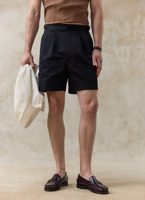 Percival Blake Double Pleated Shorts