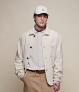 Merz b. Schwanen Traditionally Woven Burel Wool Worker's Jacket