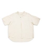 Gorsch Bamboo Linen Italian Collar Short Sleeve Shirt