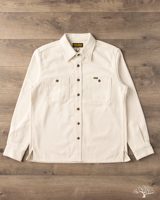 Iron Heart IHSH-423-IVO - Oxford Cloth Work Overshirt
