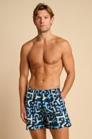 Community Clothing Mens Wilkie Kuba Print Swim Short