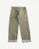 Oni Denim 266-OLD18 - 18oz "Olive Denim" Selvedge Jeans