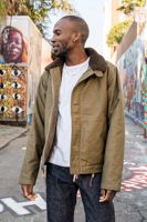 Iron Heart Alpaca-Lined N-1 Deck Jacket - IHM-37-ODG