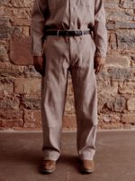 Indi + Ash RAKA PANT iron gray/clay canvas