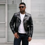 Double Helix Innovator Motorcycle Jacket Black Teacore