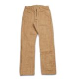 graphzero GZ-NPST-KAKI 13oz Natural Dyed Nep Straight Jeans Kakishibu