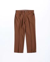 Anachronorm CENTER PRESS L POCKET SLACKS BROWN