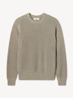 Buck Mason Dusty Sage Seafarer Cotton Rib Crew