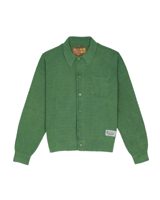 Brain Dead Pigment Dye Long Sleeve Polo Sweater