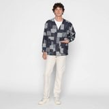 Naked & Famous Wise Guy Jacket - Jacquard Denim